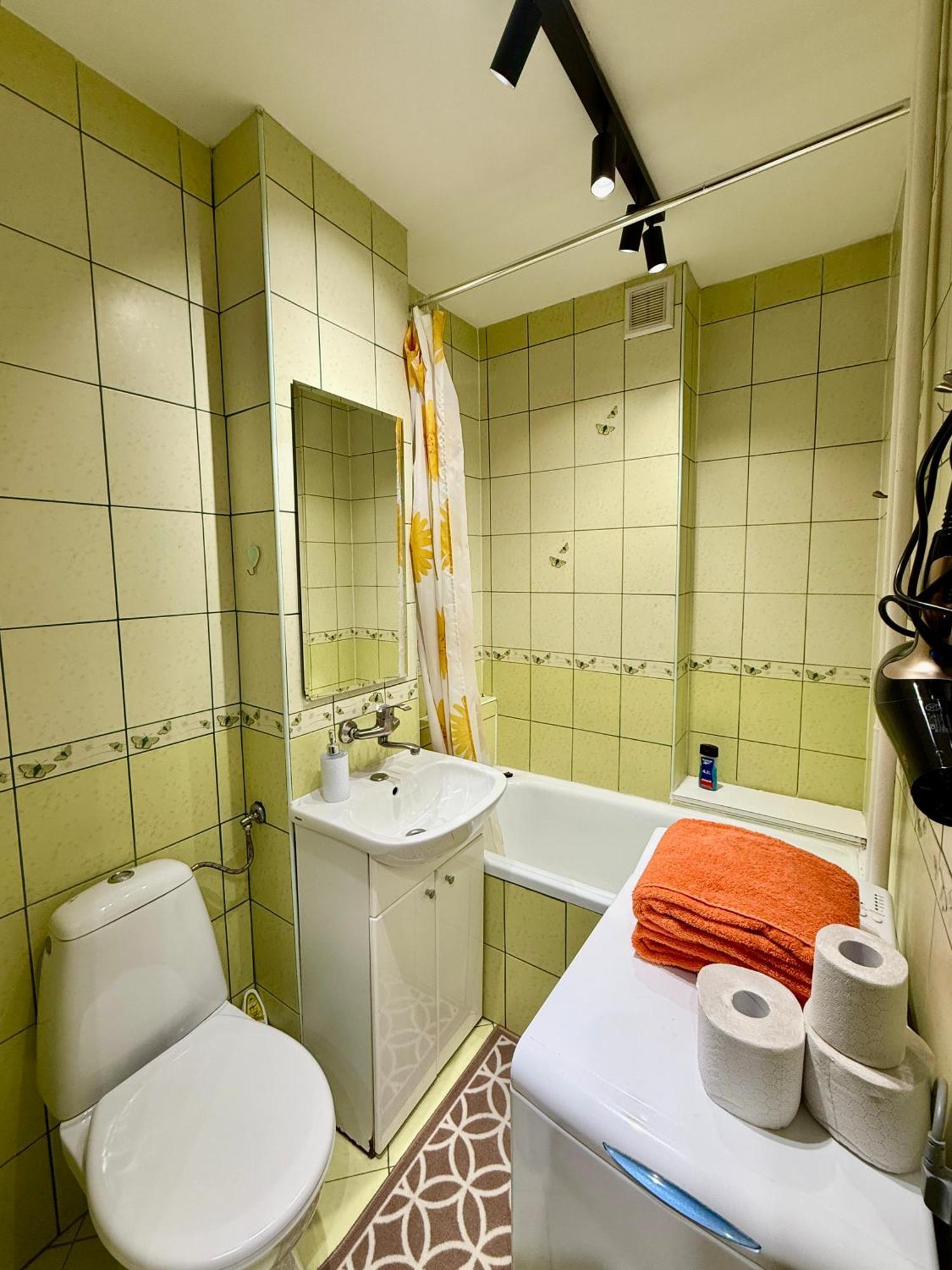 Super Apartment Yellow 2X Metro Fast Wifi 1 Gbs Netflix Panorama Miasta Warsawa Bagian luar foto